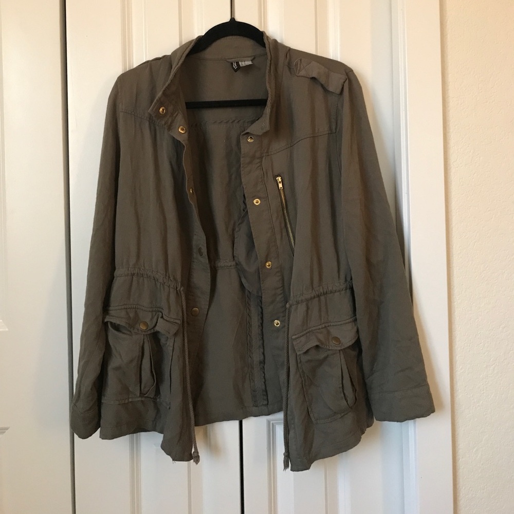 Army Green Utility Jacket