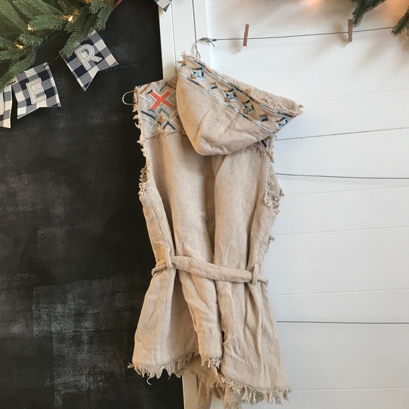 Free People hooded vest - Picture 2 of 3