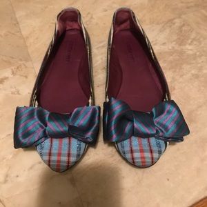 Coach bow tie ballet flats SZ 7.5
