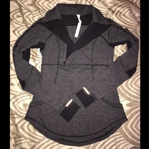 Lululemon base runner herringbone sweater