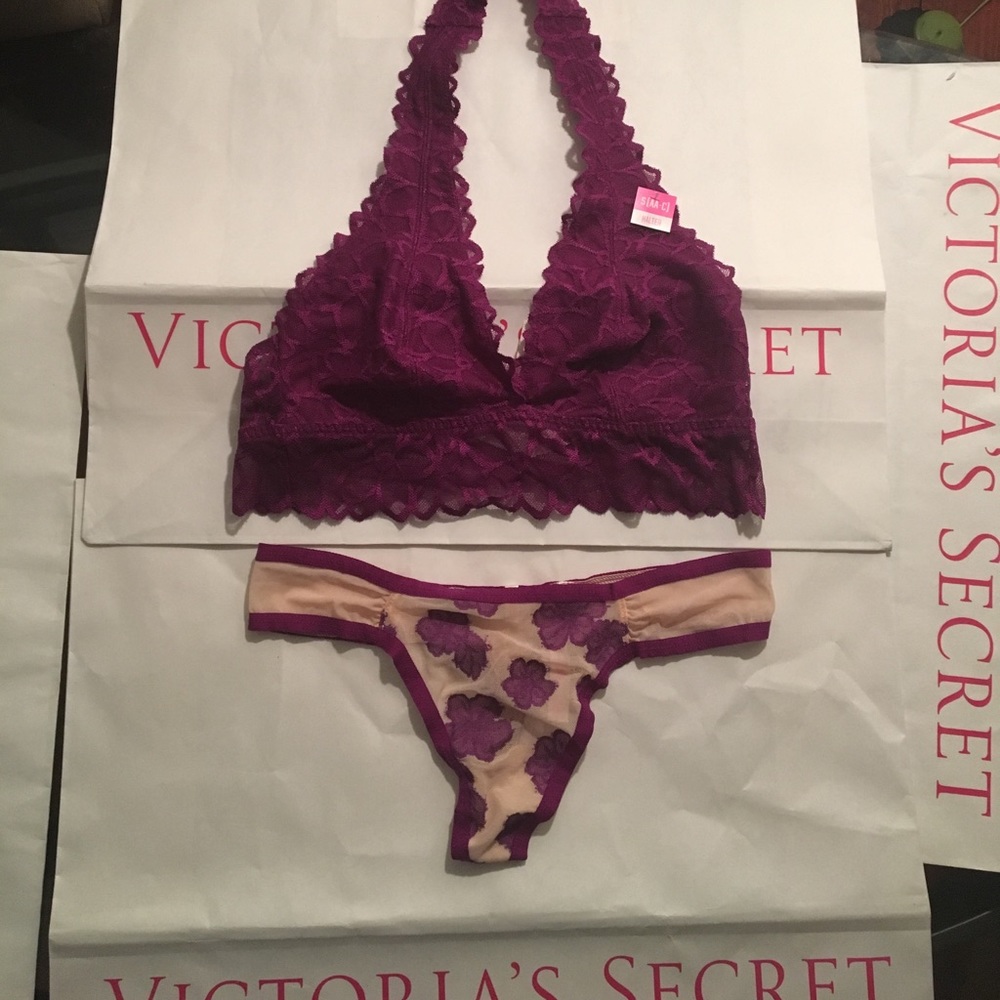 SOLD❌Victoria's Secret pink set - Picture 1 of 4