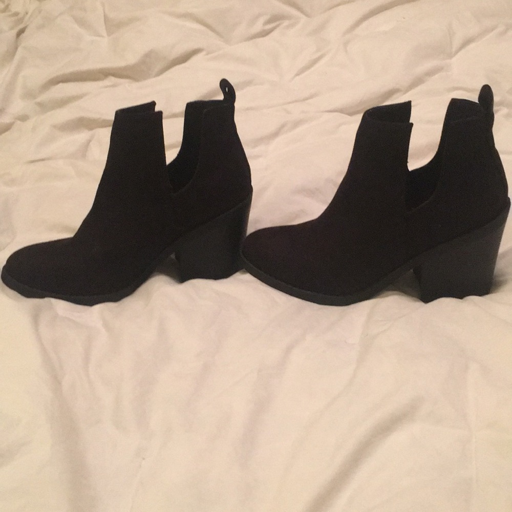 Black booties