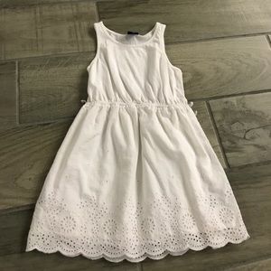 White Gap girls dress
