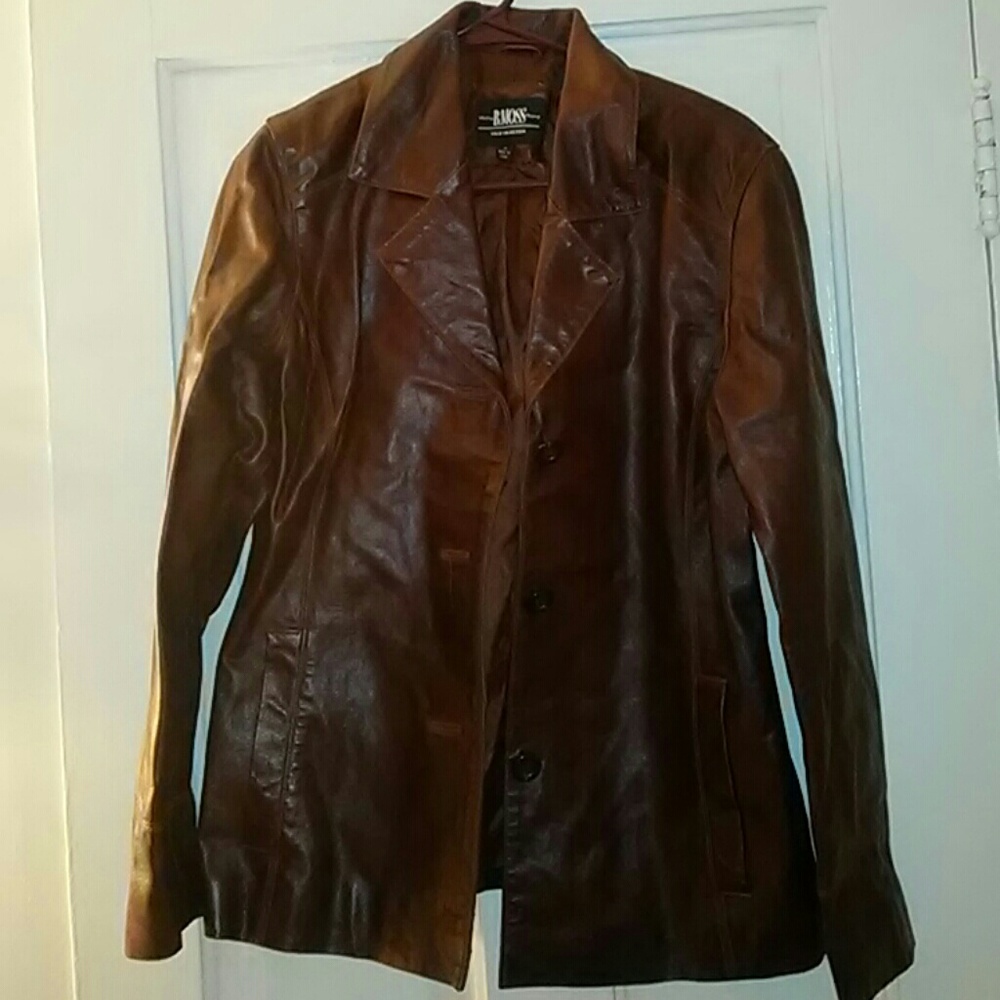 Nice leather jacket.