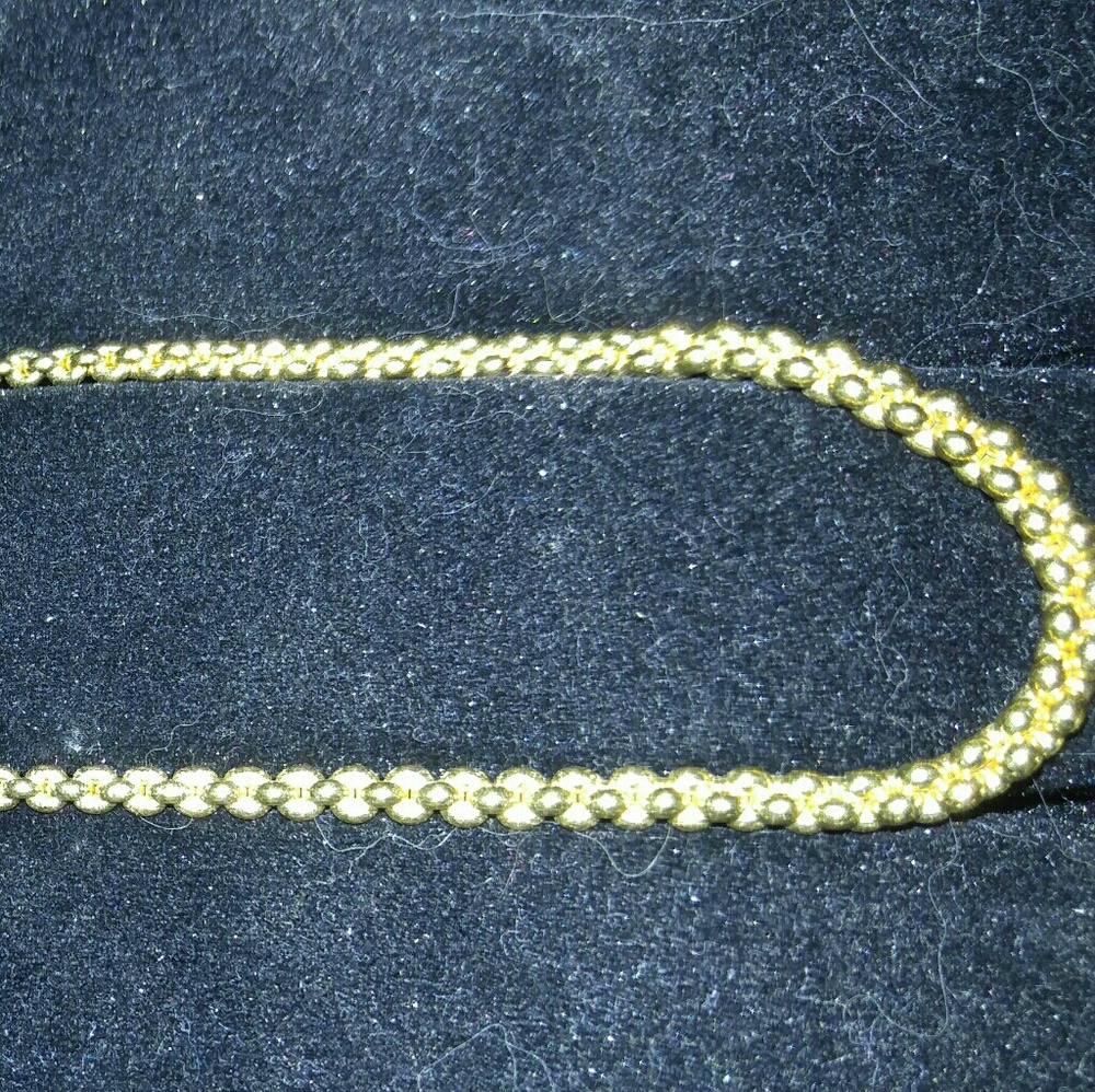 Gold necklace