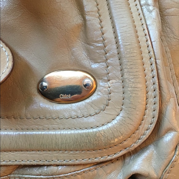 CHLOE 'Bay' Leather Satchel Handbag - Picture 5 of 6