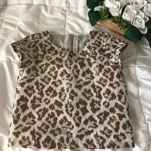 ⚠️Cute Cheetah Print Shirt⚠️