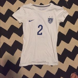 A soccer T-shirt for The United States