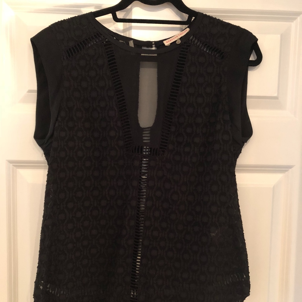 Rebecca Taylor Black Top