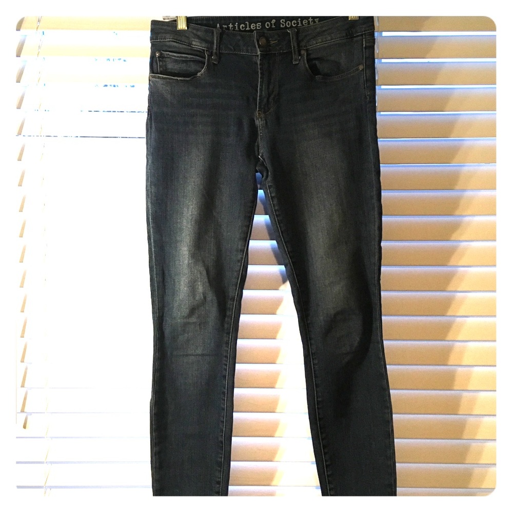 Articles of society blue jeans