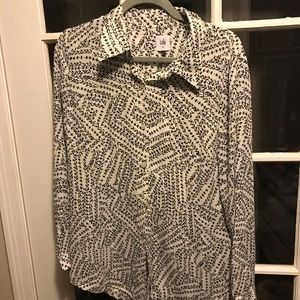 Cabi split back blouse