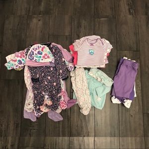 27-Piece Newborn Girl Clothes Lot 💜