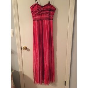 Multicolor formal gown