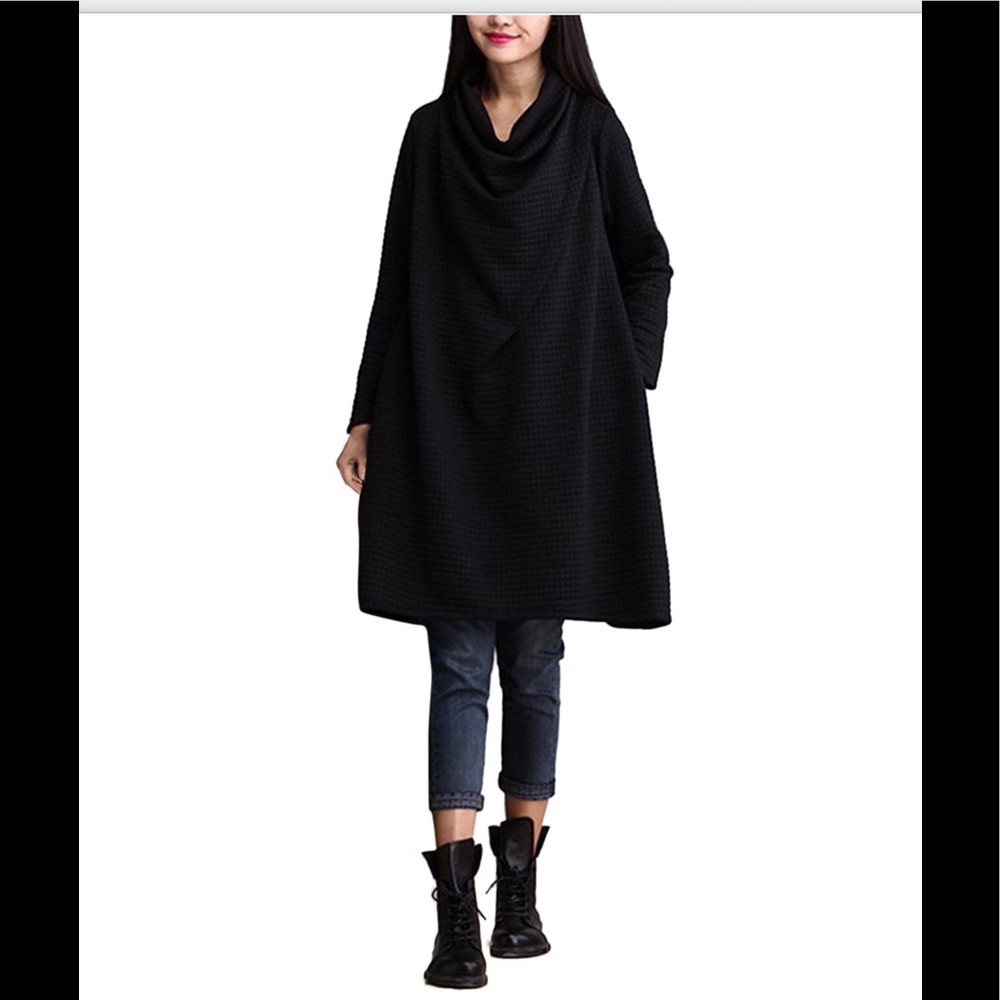 Zanzea Outerwear Quilted Tunic