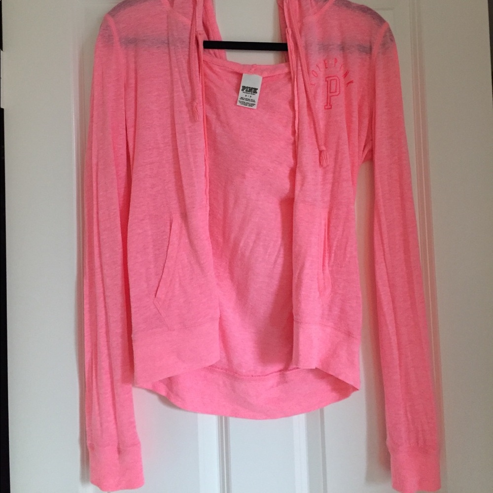 Victoria Secret Pink zip up jacket