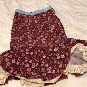 Cute free people skirt