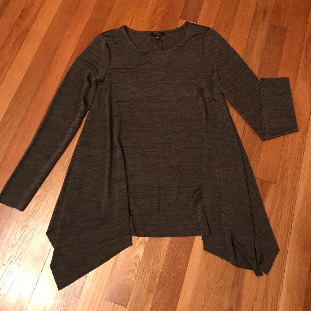 Cascading Long Sleeve Tee