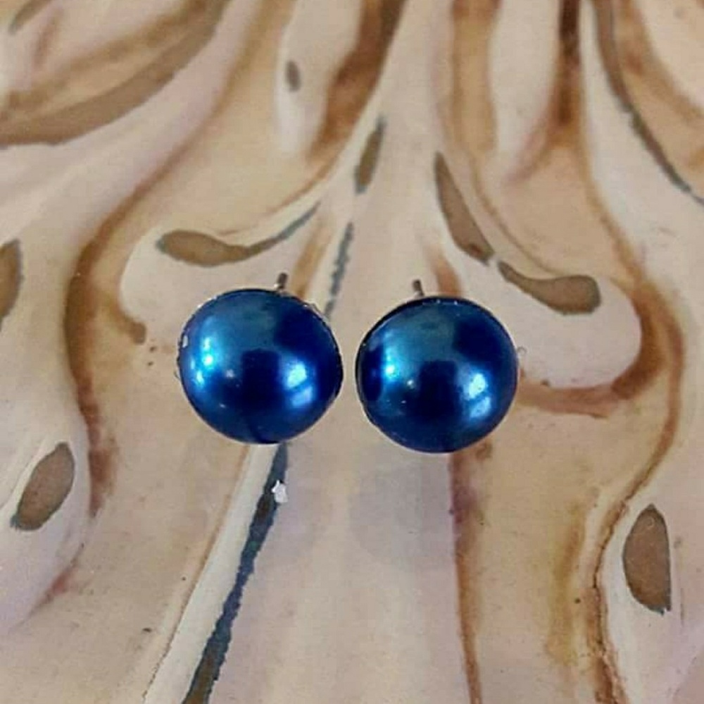Pearl Stud Earrings
