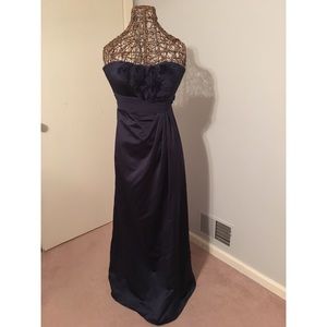 Navy gown