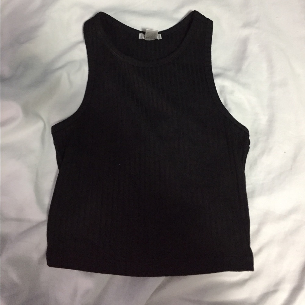 Black Crop Top