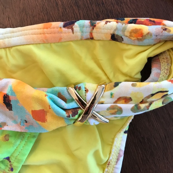 Pily Q animal print bikini with gold accents - Picture 3 of 6