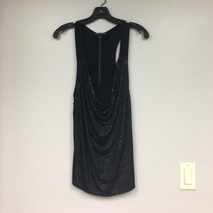 Rock and Republic black sparkle tank top