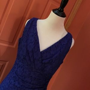 Stunning blue lace dress