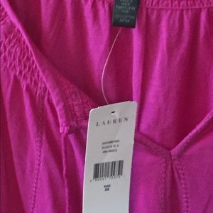 Lauren casual top - magenta