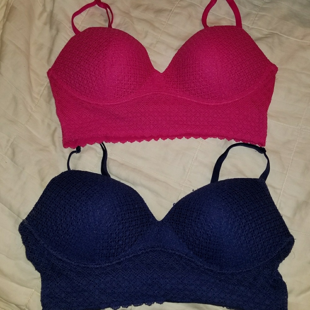 Two VS Easy Push Up Bras