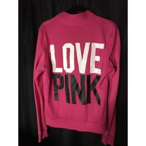 PINK Victoria Secret Half Zip Up Pullover