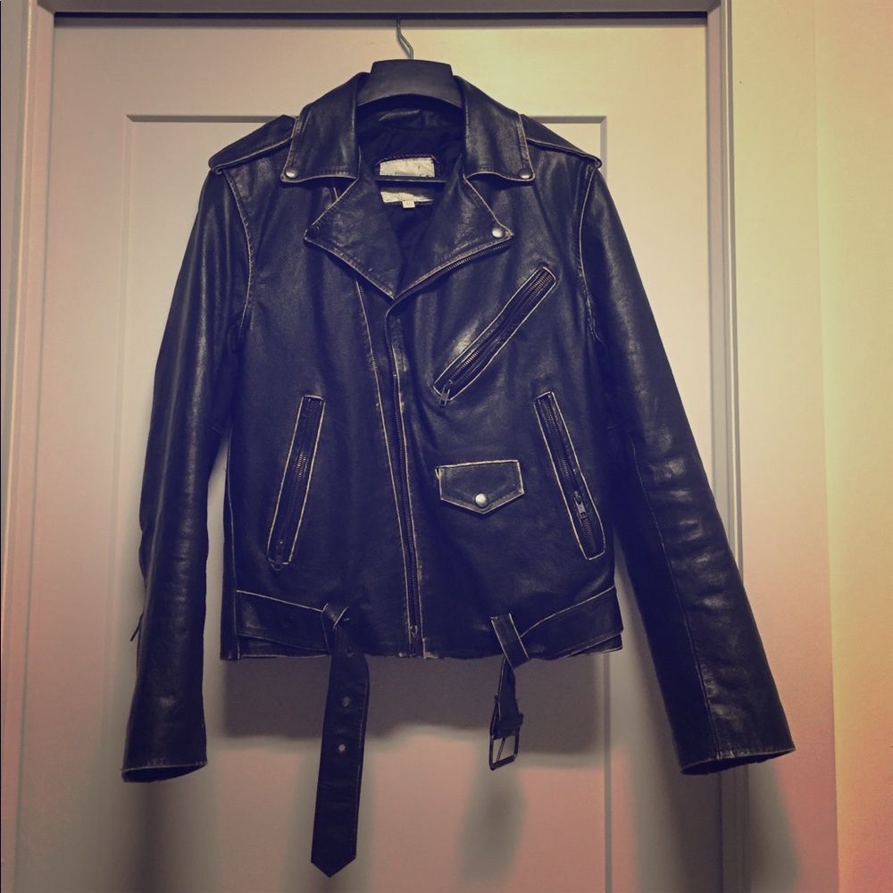 Leather Motorcycle Jacket