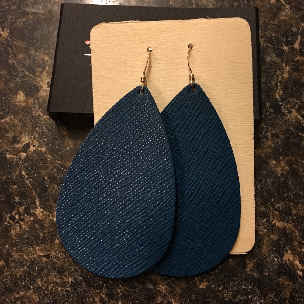 Nickel & Suede earrings