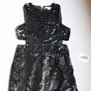 NWT Forever 21 Contemporary Sequin Velvet Dress