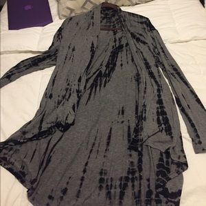 Cardigan tie dye