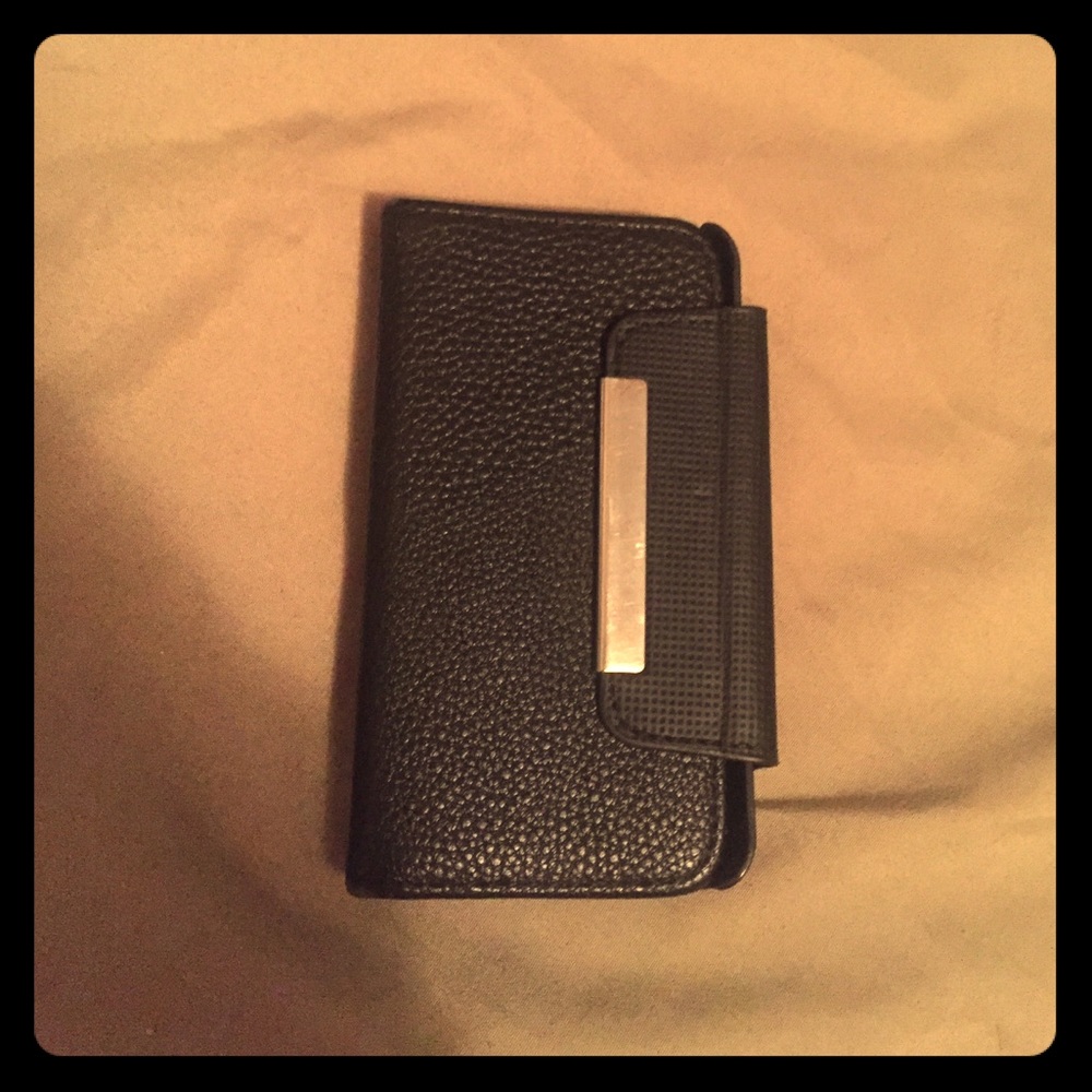 Crocodile leather iPhone 4-4s Wallet case
