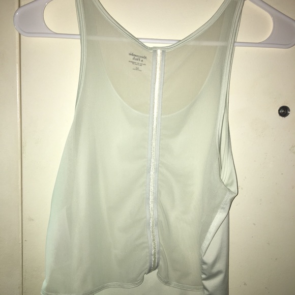 sheer back tank - Picture 2 of 3