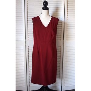 Mossimo Burgundy Holiday Dress