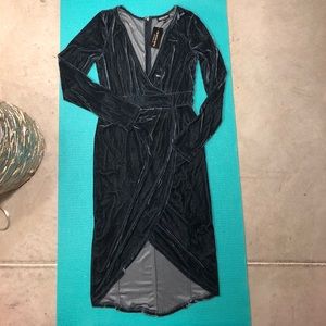 Blue Fashion Nova Party Dress