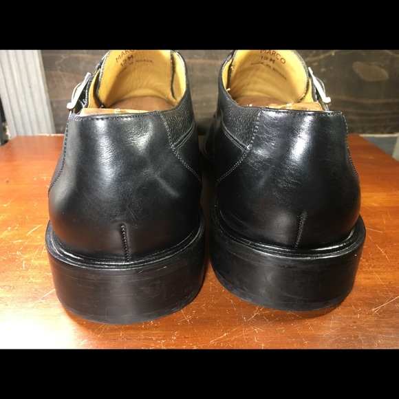 Mezlan leather monk strap Loafer shoes Sz 13 M