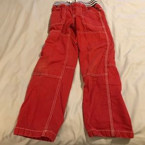 Boys Red Pants