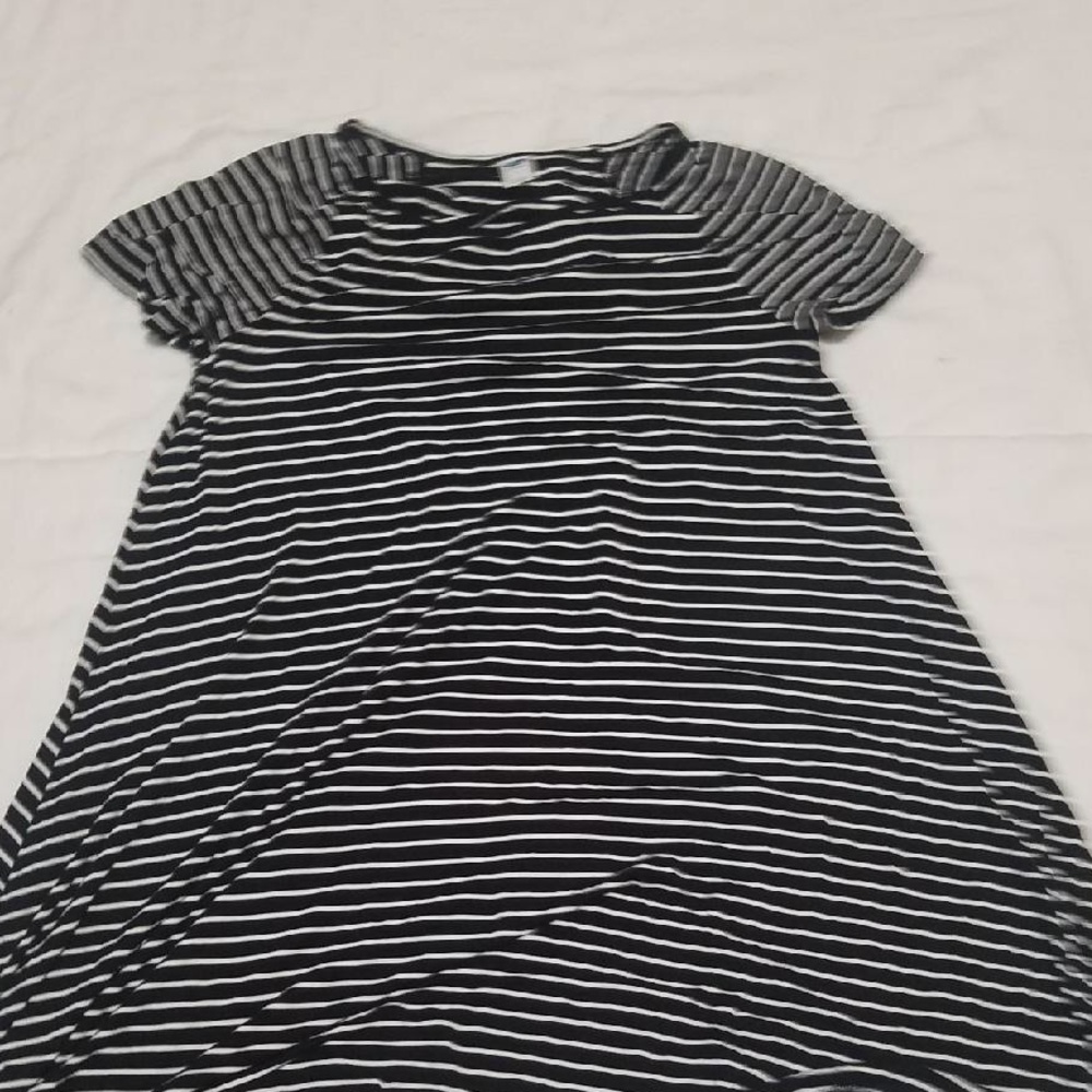 Cotton striped dress
