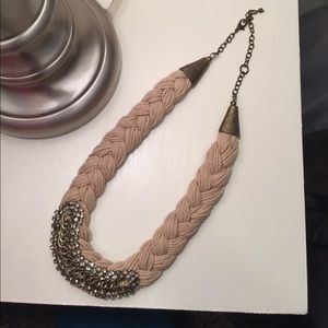 Braided Tan Necklace
