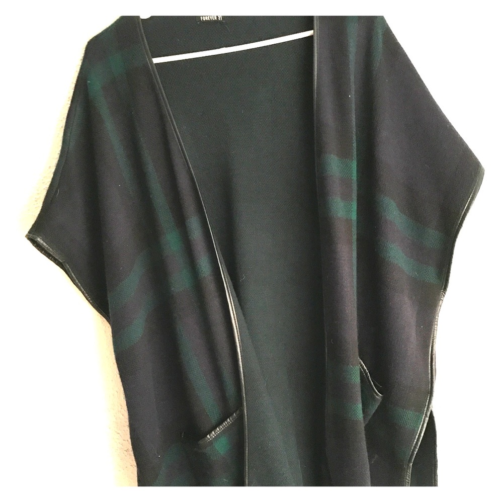 Forever 21 oversized poncho