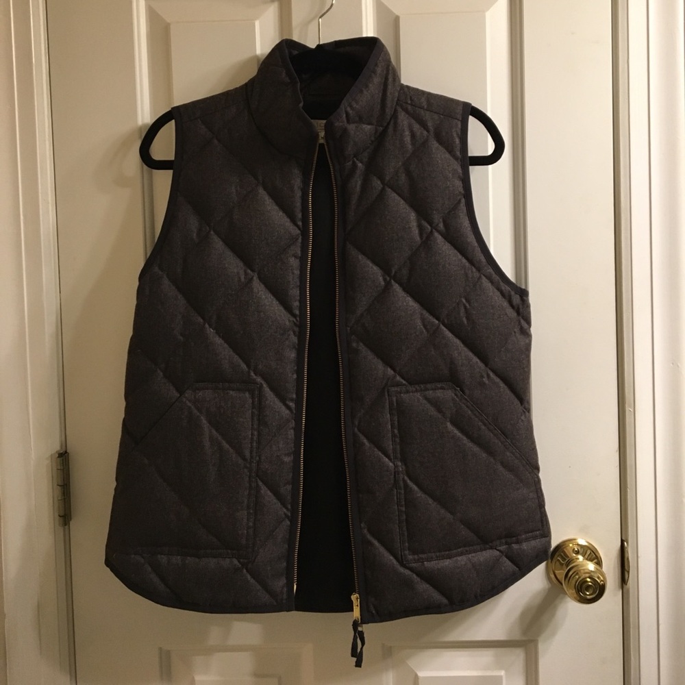 J. Crew Quilted Puffer Vest
