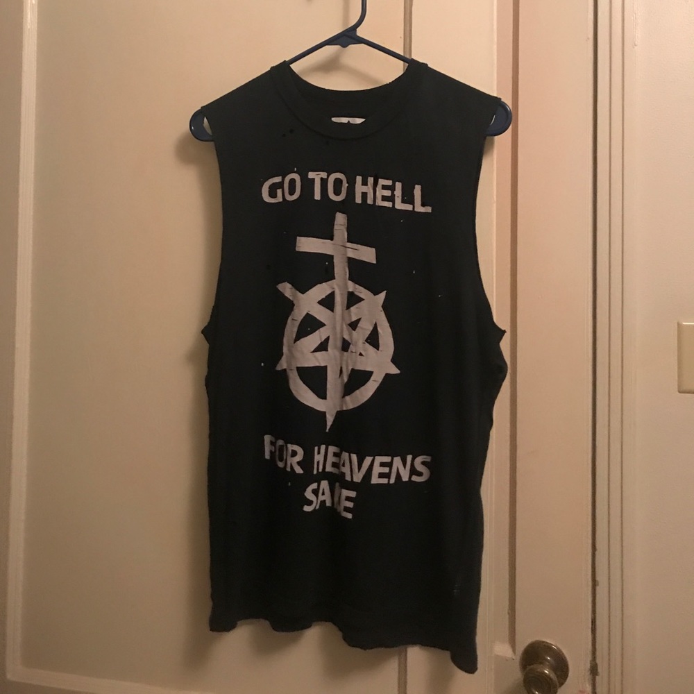 UNIF GO TO HELL FOR HEAVENS SAKE TANK