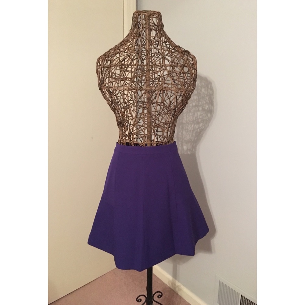 Purple skirt