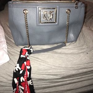 Teal with gold accents Moschino Purse