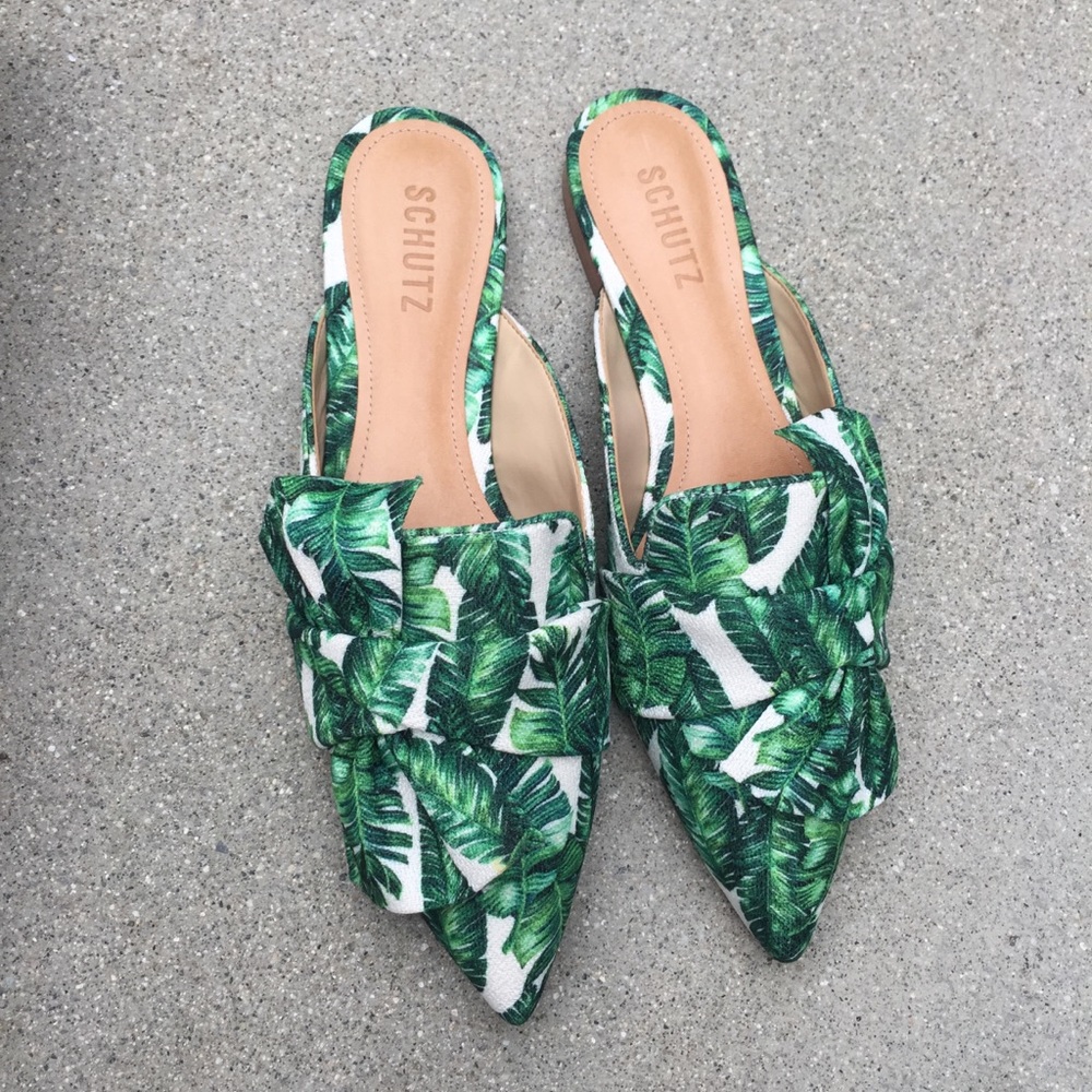 ❌SOLD❌NIB Schutz D’Ana Knotted Loafer Mule Slides - Picture 2 of 8