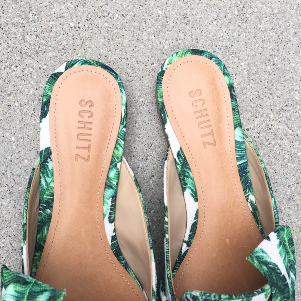 ❌SOLD❌NIB Schutz D’Ana Knotted Loafer Mule Slides - Picture 4 of 8