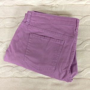 Gap skinny jeans in lavender